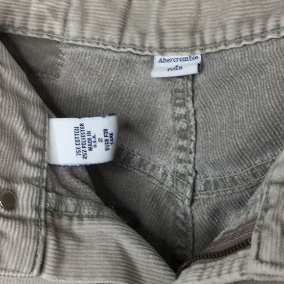 Vintage Abercrombie & Fitch Boot Cut Corduroys 2 - Picture 8 of 8